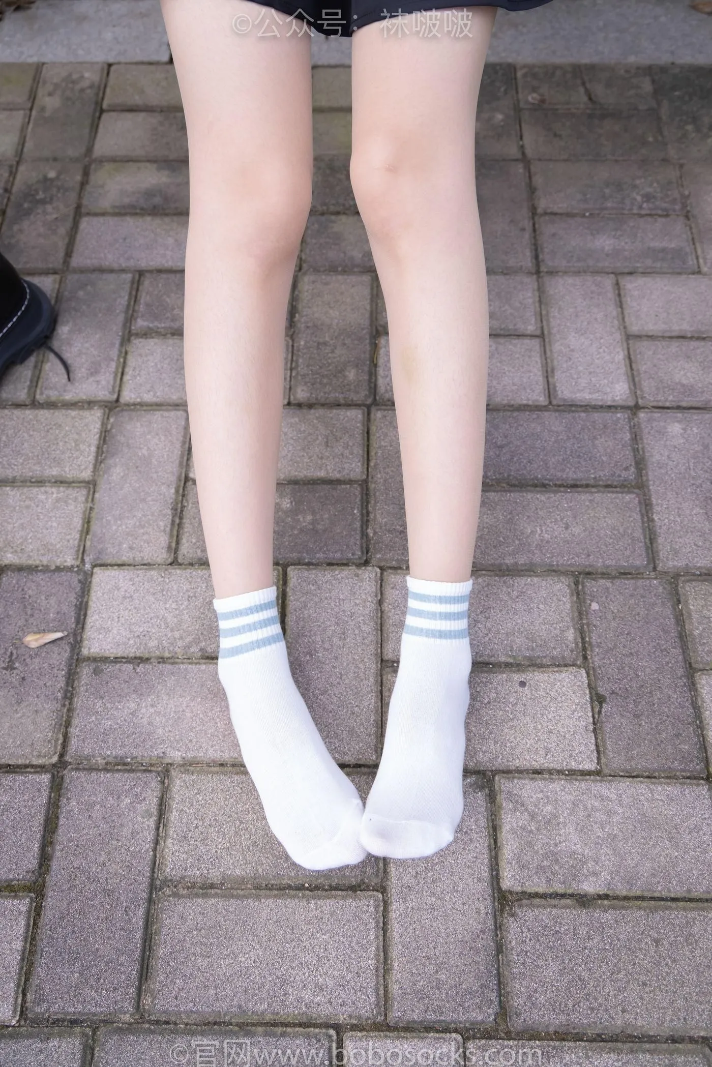 [BoBoSocks袜啵啵]NO.040 稚予-长靴、白棉袜、肉丝 [137P]插图8